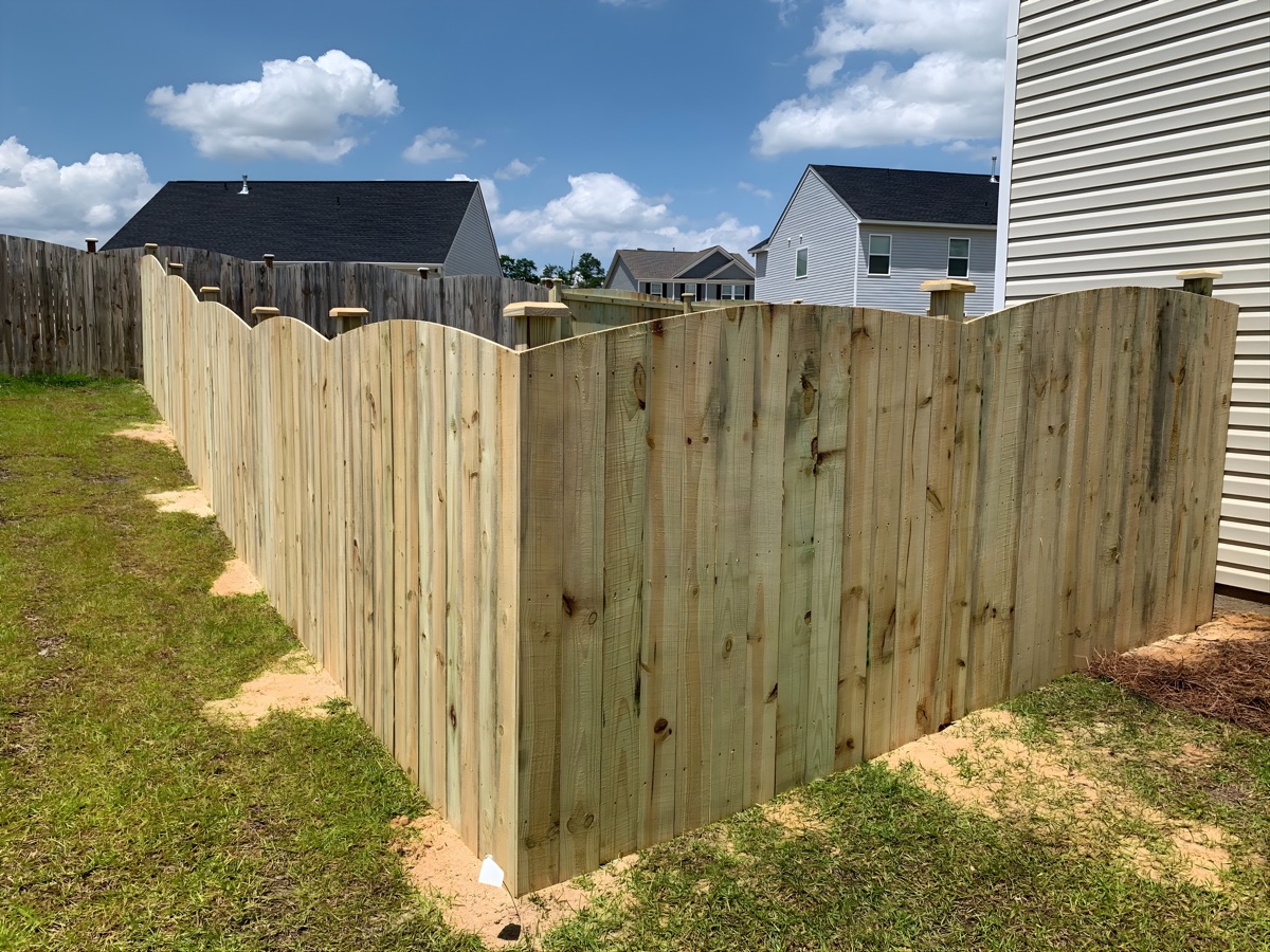 Arched Fence Job #2