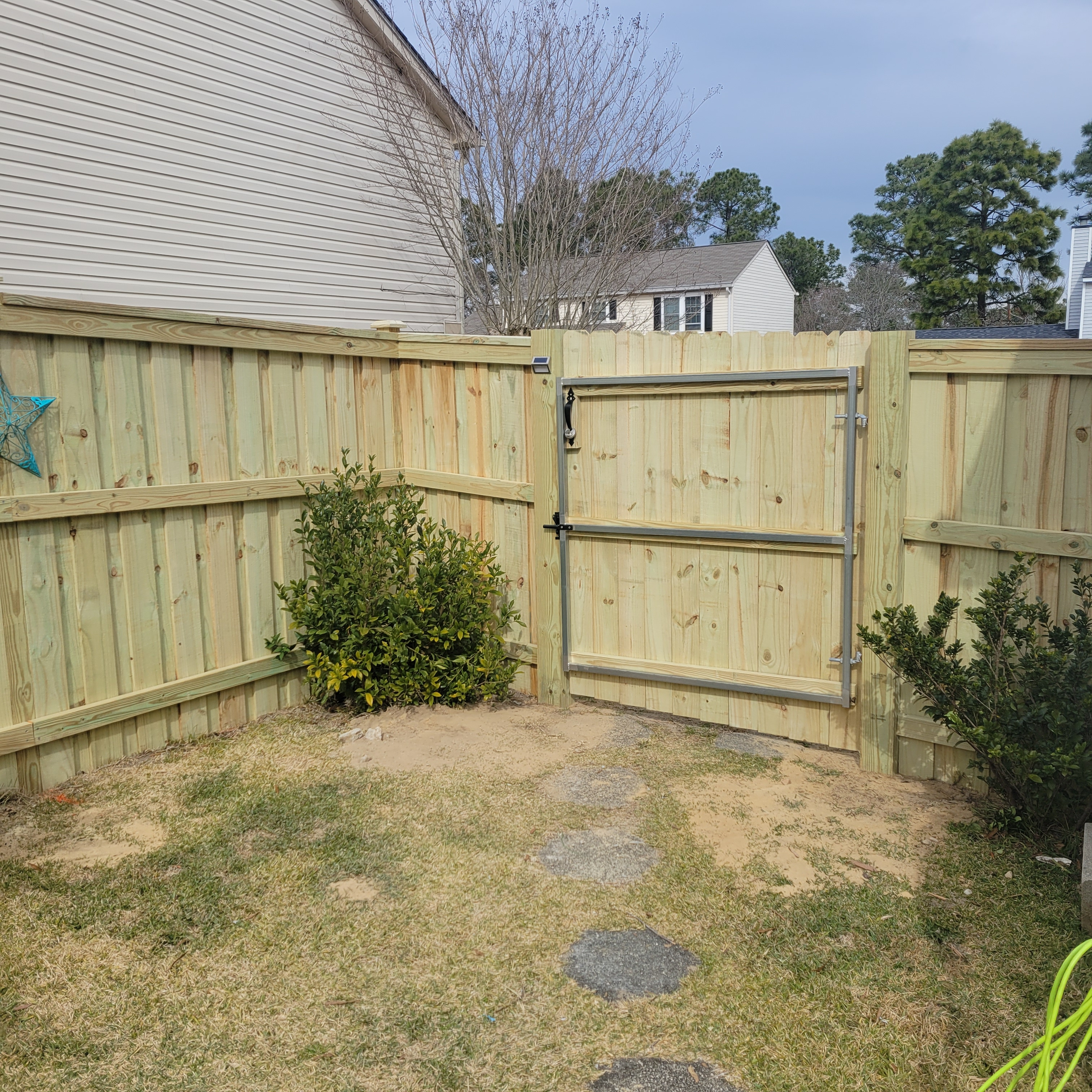 Border Fence — Job #1, View 2