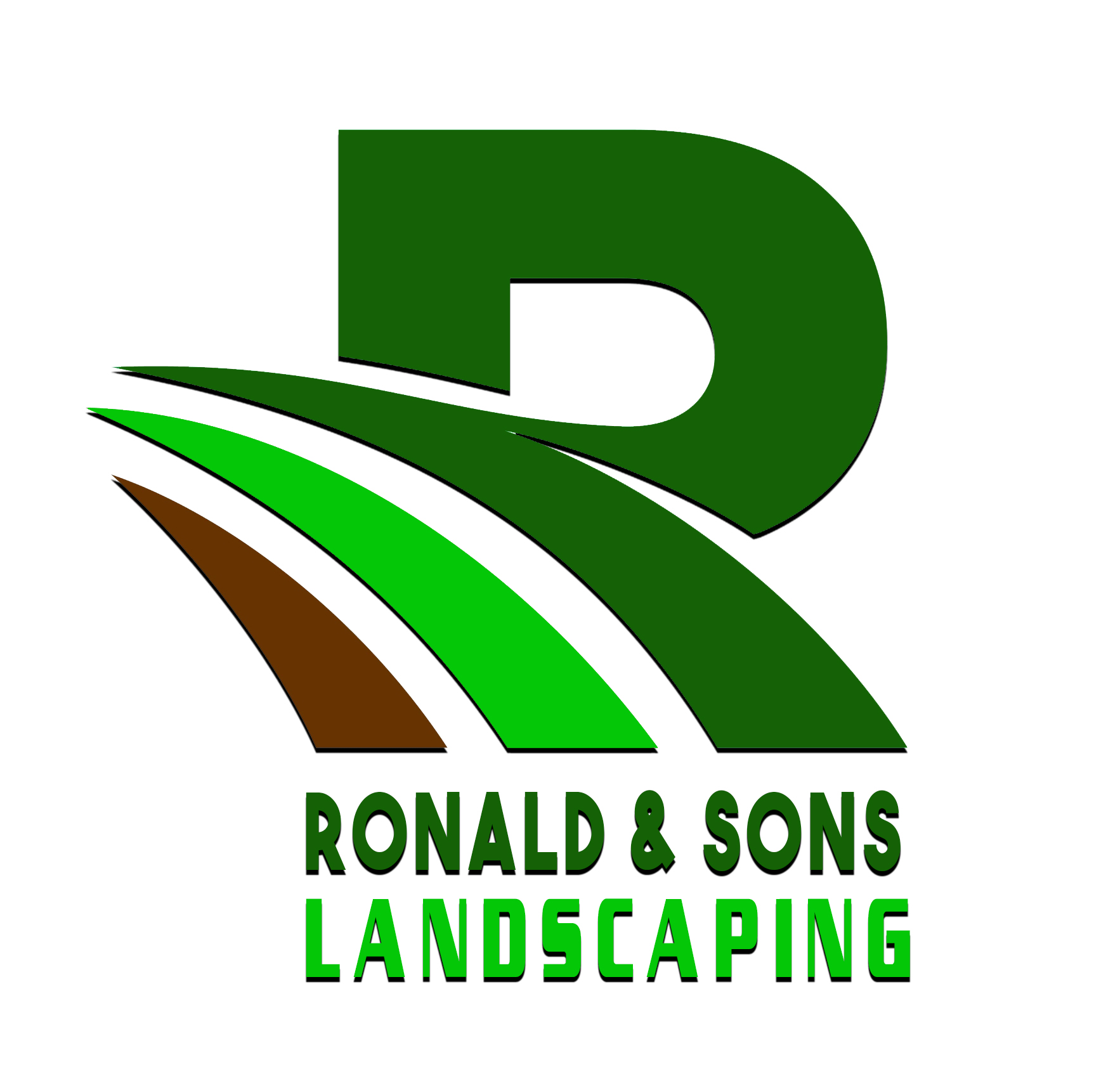 Ronald & Sons Landscaping Logo